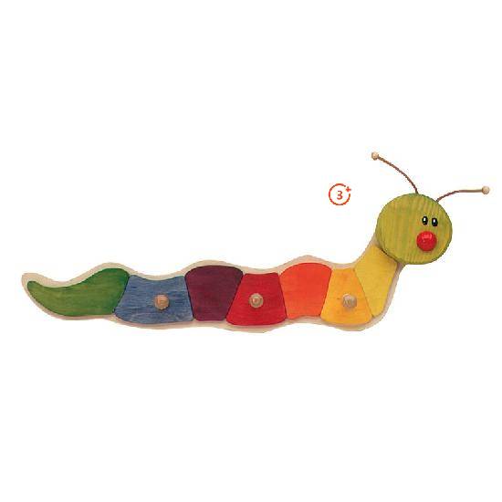 Ostheimer Coat Rack - Rainbow Caterpillar-Ostheimer-Modern Rascals