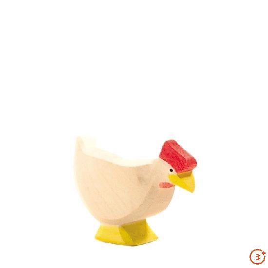 Ostheimer Hen - White - Standing-Ostheimer-Modern Rascals