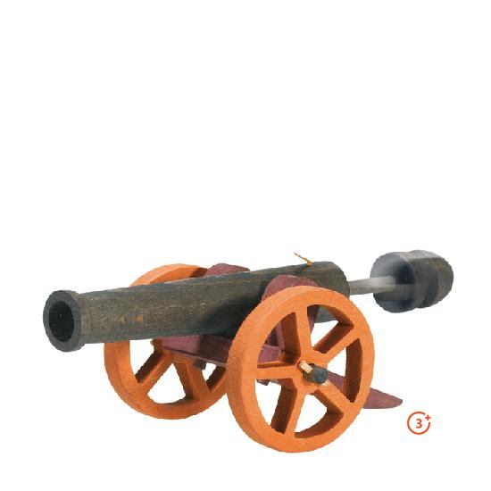 Ostheimer Large Cannon with 10 Cannonballs-Ostheimer-Modern Rascals