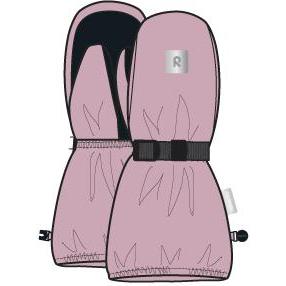 Ote ReimaTec Winter Mittens - Grey Pink-Reima-Modern Rascals