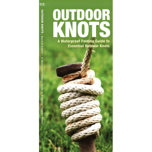 Outdoor Knots: A Laminated Folding Guide to Essential Knots, 1st Edition-National Book Network-Modern Rascals