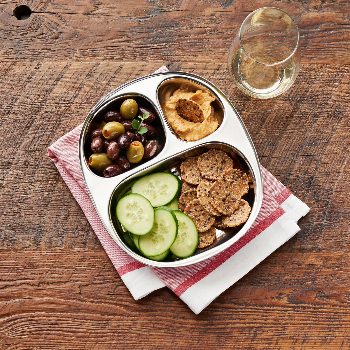 Oval Section plate - small-Dalcini Stainless-Modern Rascals