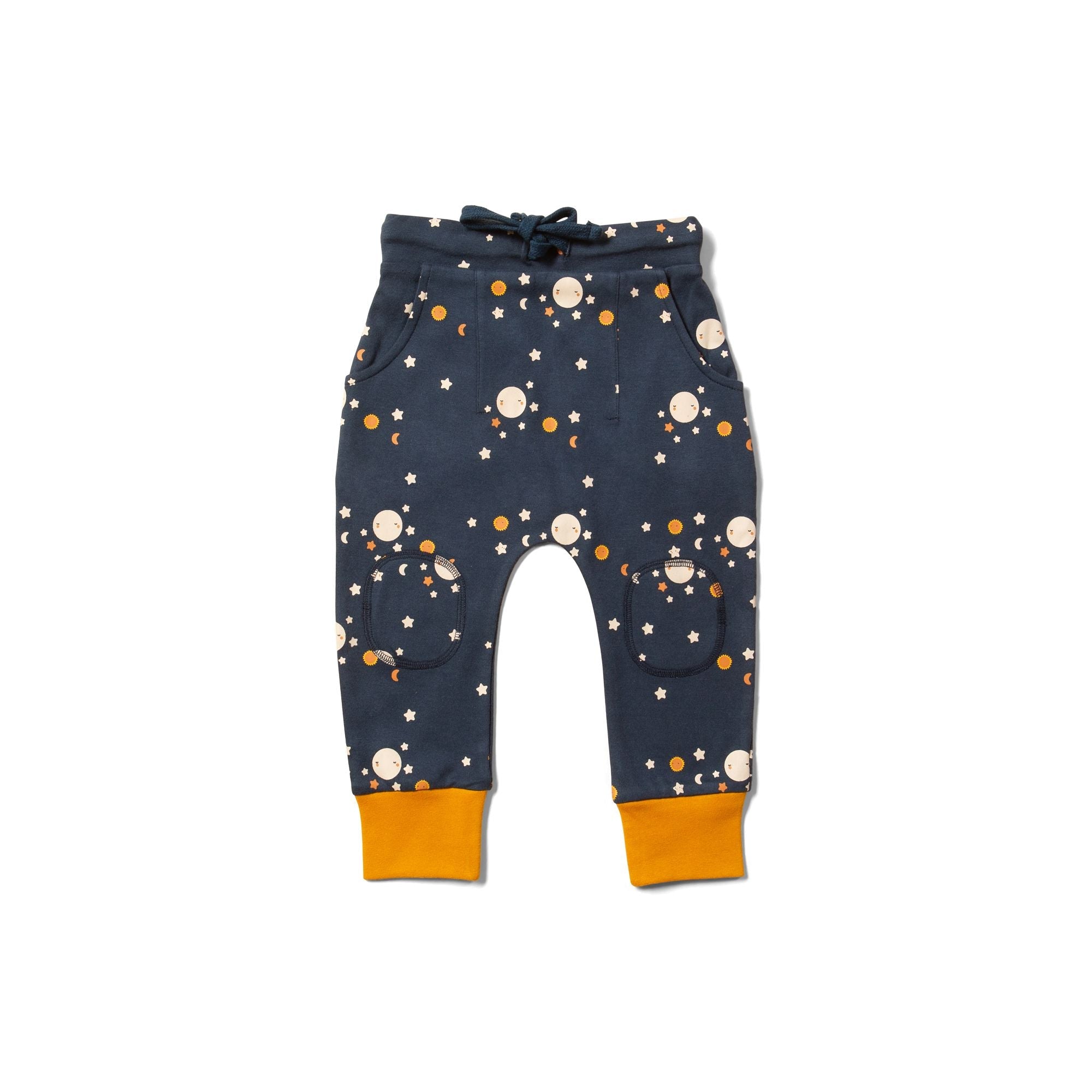 Over The Moon Comfy Knee Patch Joggers-Little Green Radicals-Modern Rascals