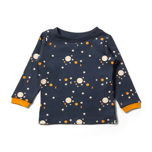 Over The Moon Long Sleeve Shirt-Little Green Radicals-Modern Rascals