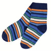 Pacific Retro Stripe Socks - 2 Left Size 8-10 years-Villervalla-Modern Rascals