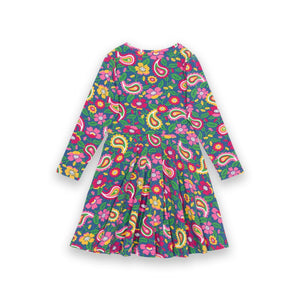 Paisley Pop Skater Dress - 1 Left Size 2-3 years-Kite-Modern Rascals