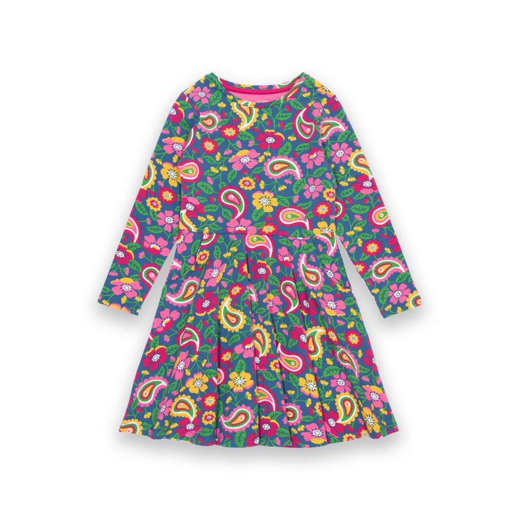 Paisley Pop Skater Dress - 2 Left Size 2-3 & 11-13 years-Kite-Modern Rascals