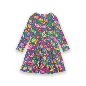 Paisley Pop Skater Dress-Kite-Modern Rascals