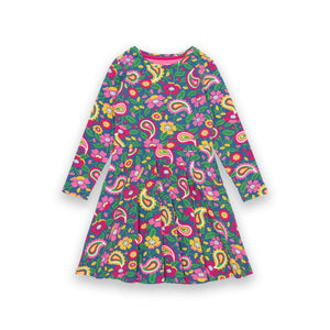 Paisley Pop Skater Dress-Kite-Modern Rascals