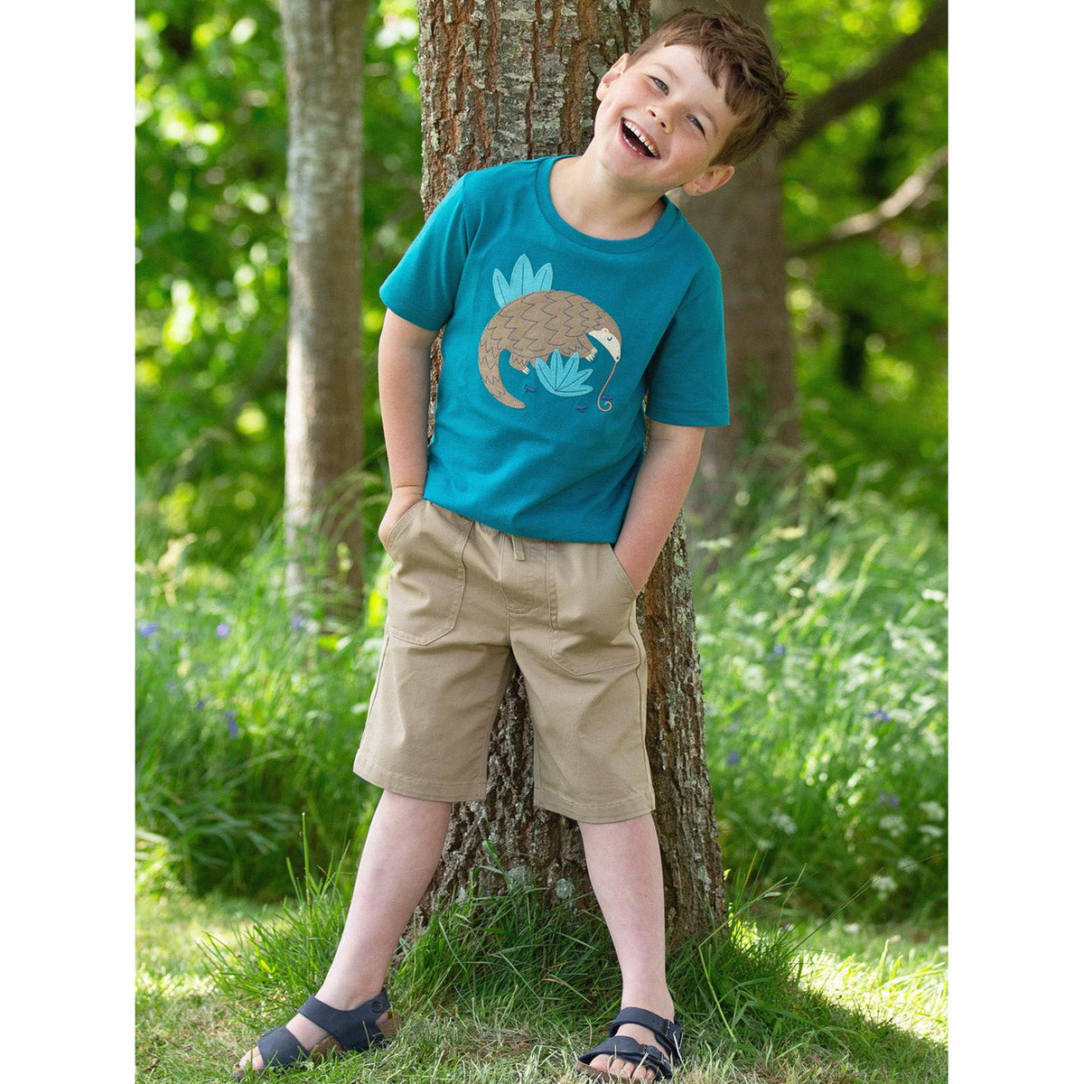 Pangolin T-Shirt - 1 Left Size 3-4 years-Kite-Modern Rascals