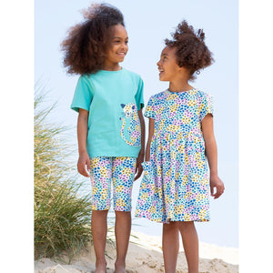 Panthera Short Sleeve Dress - 2 Left Size 2-3 & 3-4 years-Kite-Modern Rascals