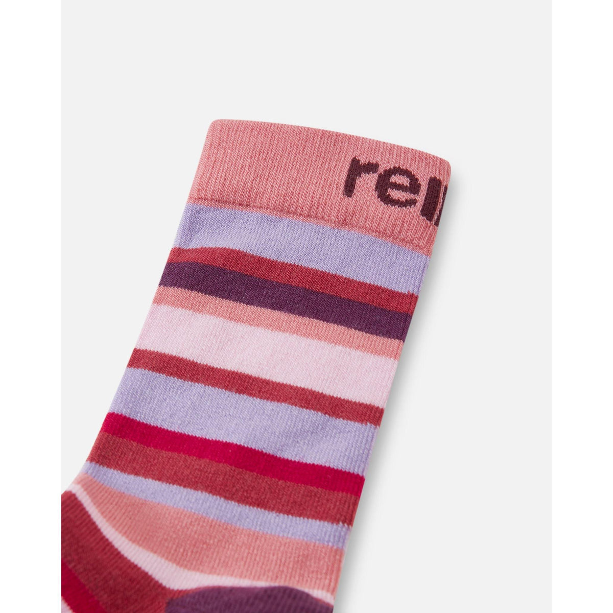 Parit Wool Blend Socks - 2 Pack - Rose Blush Stripe-Reima-Modern Rascals