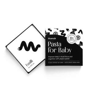 Pasta for Baby - High Contrast Art Cards-Chunky Deli-Modern Rascals