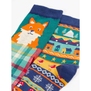 Paw-Ty Time Rock My Socks - 3 Pack-Frugi-Modern Rascals