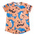 Peach Dolphin Short Sleeve Shirt-Mullido-Modern Rascals