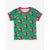 Peacock Short Sleeve Shirt - 1 Left Size 12-18 months-Toby Tiger-Modern Rascals