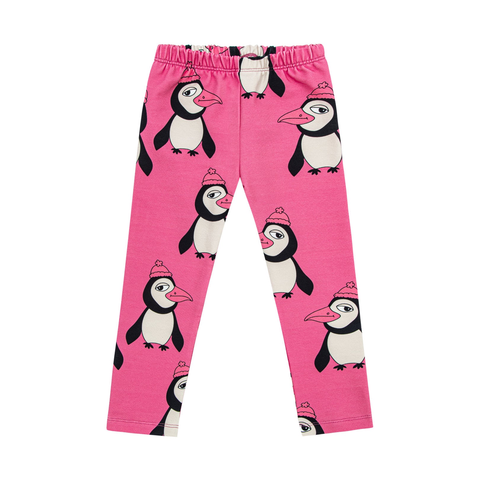 Penguin Leggings - Pink-Dear Sophie-Modern Rascals