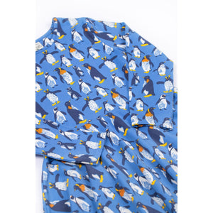 Penguin Waddle Sofia Skater Dress - 1 Left Size 7-8 years-Frugi-Modern Rascals
