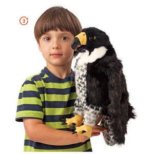 Peregrine Falcon Puppet-Folkmanis Puppets-Modern Rascals