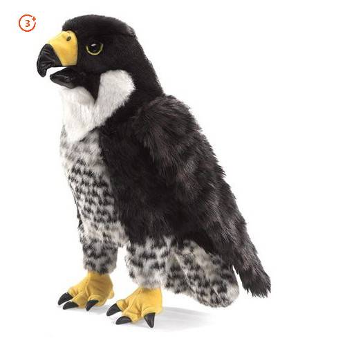 Peregrine Falcon Puppet-Folkmanis Puppets-Modern Rascals