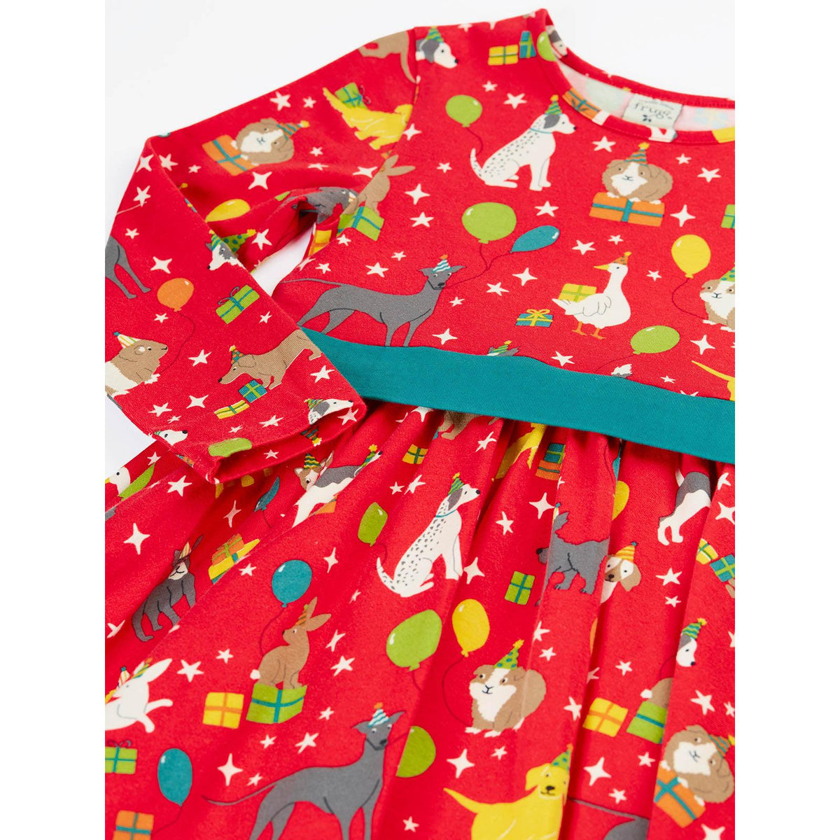 Pet Paw-Ty Party Skater Dress-Frugi-Modern Rascals