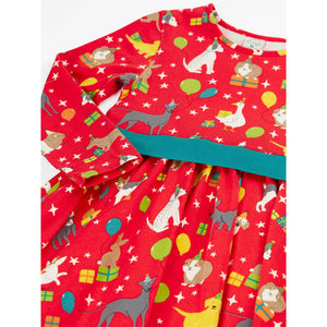 Pet Paw-Ty Party Skater Dress-Frugi-Modern Rascals