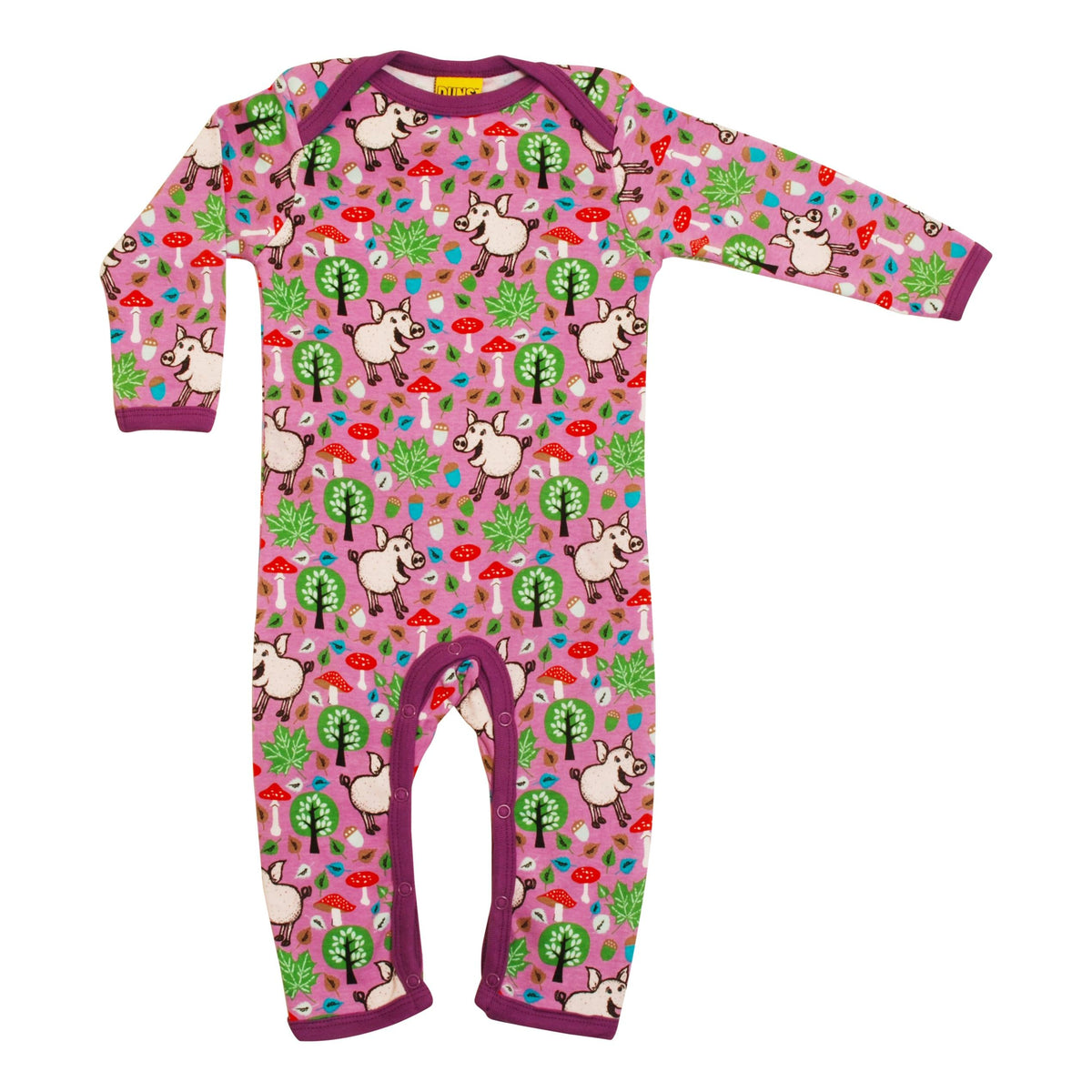 Pigs & Acorns - Violet Tulle Long Sleeve Long Legged Suit - 1 Left Size 18-24 months-Duns Sweden-Modern Rascals