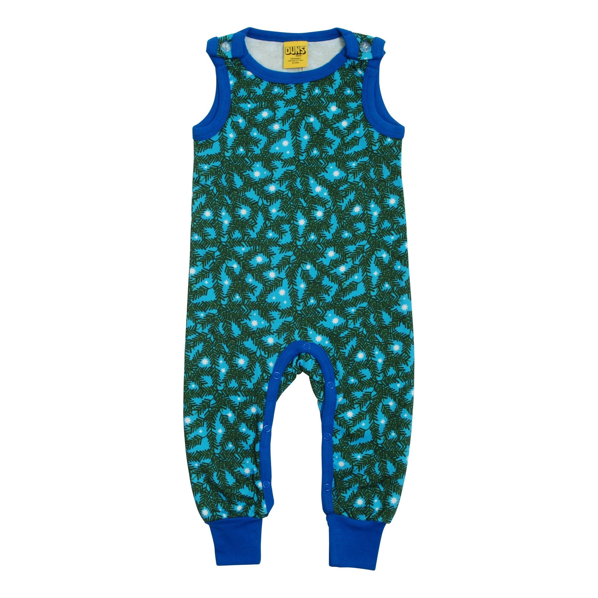 Pine Needle Blue Dungarees-Duns Sweden-Modern Rascals