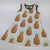 Pineapple Sleeveless Sun Dress - 1 Left Size 2-4 years-Naperonuttu-Modern Rascals