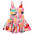 Pink Abstract Ballerina Dress - 2 Left Size 2-4 & 10-12 years-KuKuKid-Modern Rascals