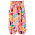 Pink Abstract Dropped Crotch Pants - 1 Left Size 6-8 years-KuKuKid-Modern Rascals