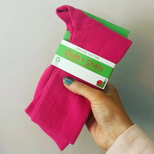 Pink Basics Tights-Slugs and Snails-Modern Rascals