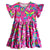 Pink Butterflies Short Sleeve Skater Dress - 1 Left Size 6-8 years-Mullido-Modern Rascals