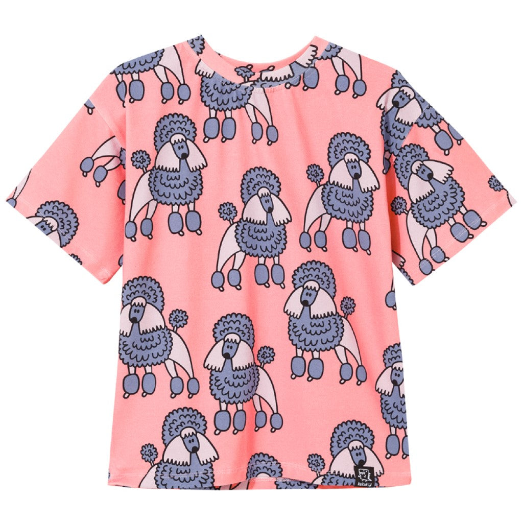 Pink Poodle T-Shirt-KuKuKid-Modern Rascals