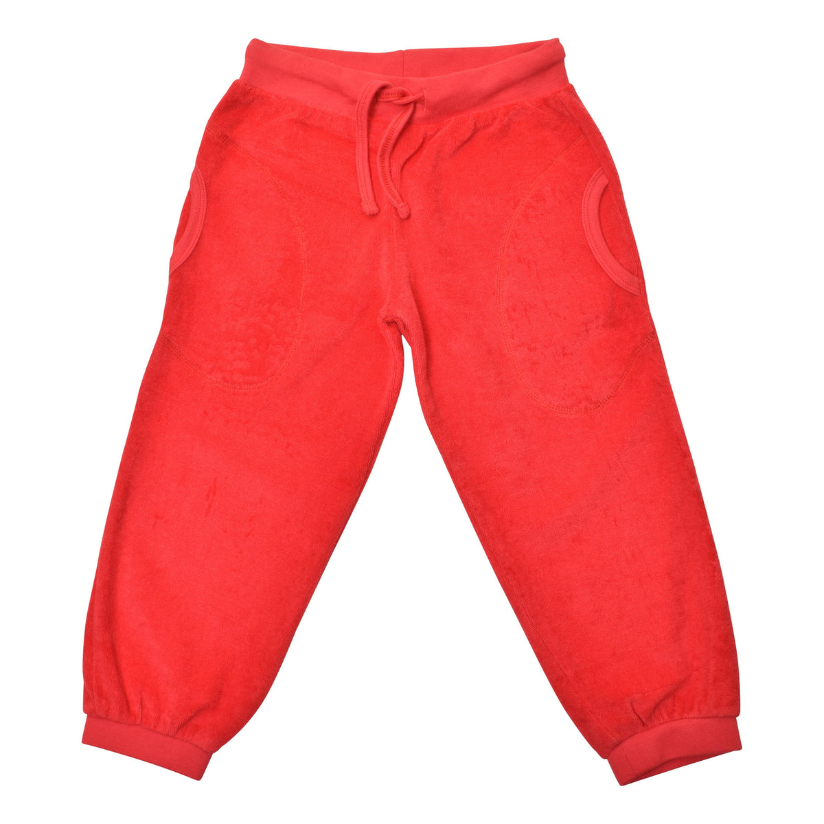 Pink Rouge Red Terry Trousers-Duns Sweden-Modern Rascals