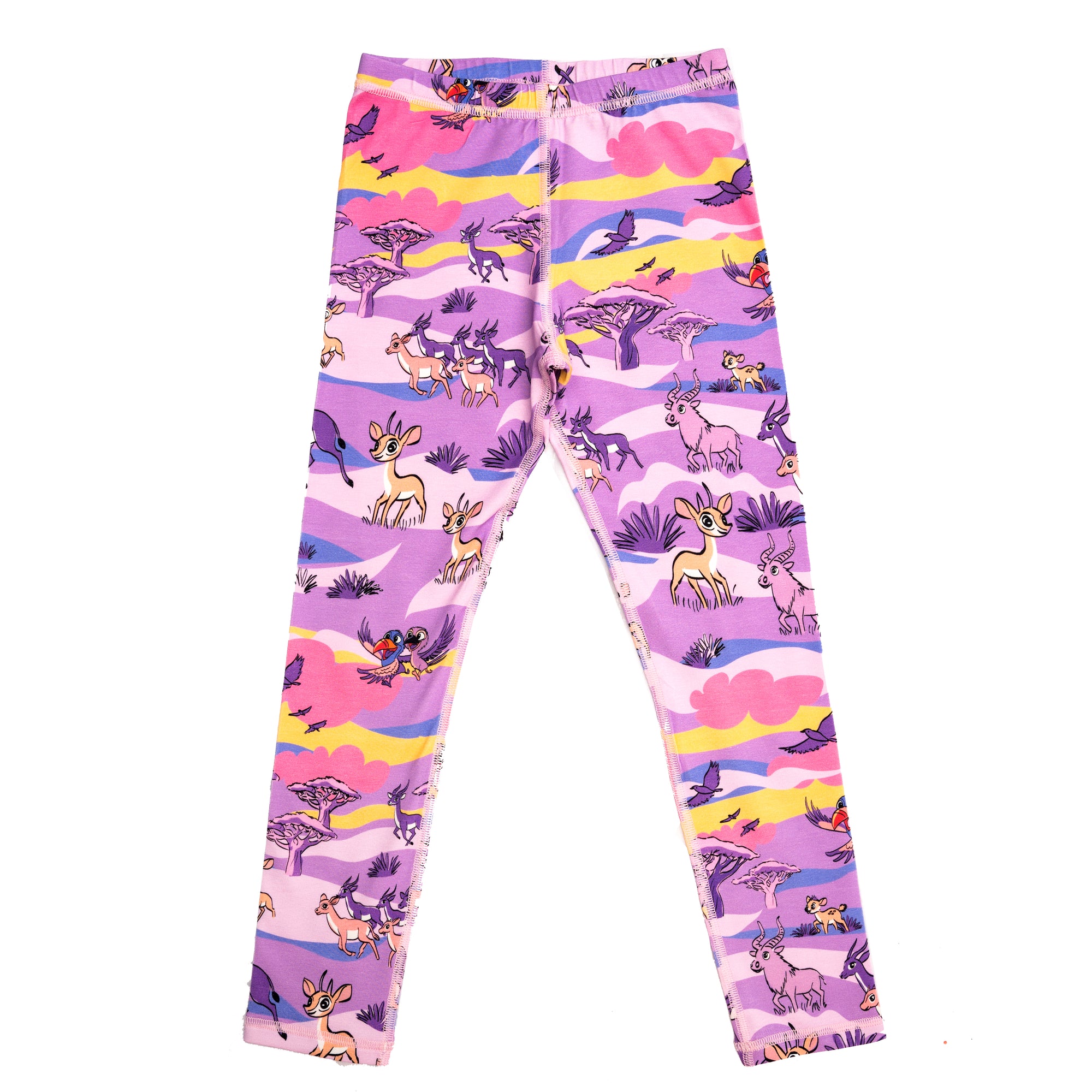 Pink Savanna Leggings-Mullido-Modern Rascals