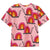 Pink Snails Short Sleeve Shirt-KuKuKid-Modern Rascals