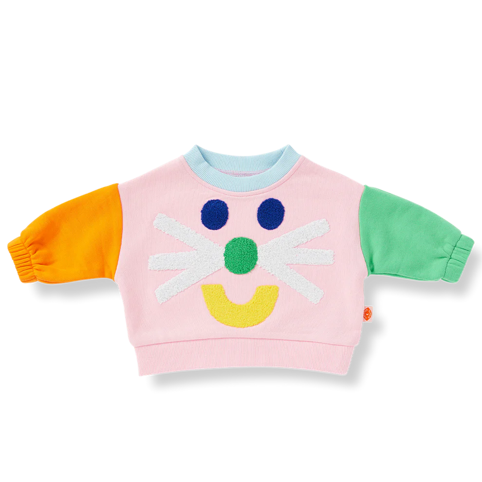 Pink Sweatshirt - 2 Left Size 3 & 4 years-Halcyon Nights-Modern Rascals