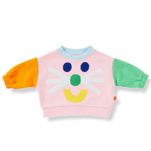 Pink Sweatshirt - 2 Left Size 3 & 4 years-Halcyon Nights-Modern Rascals