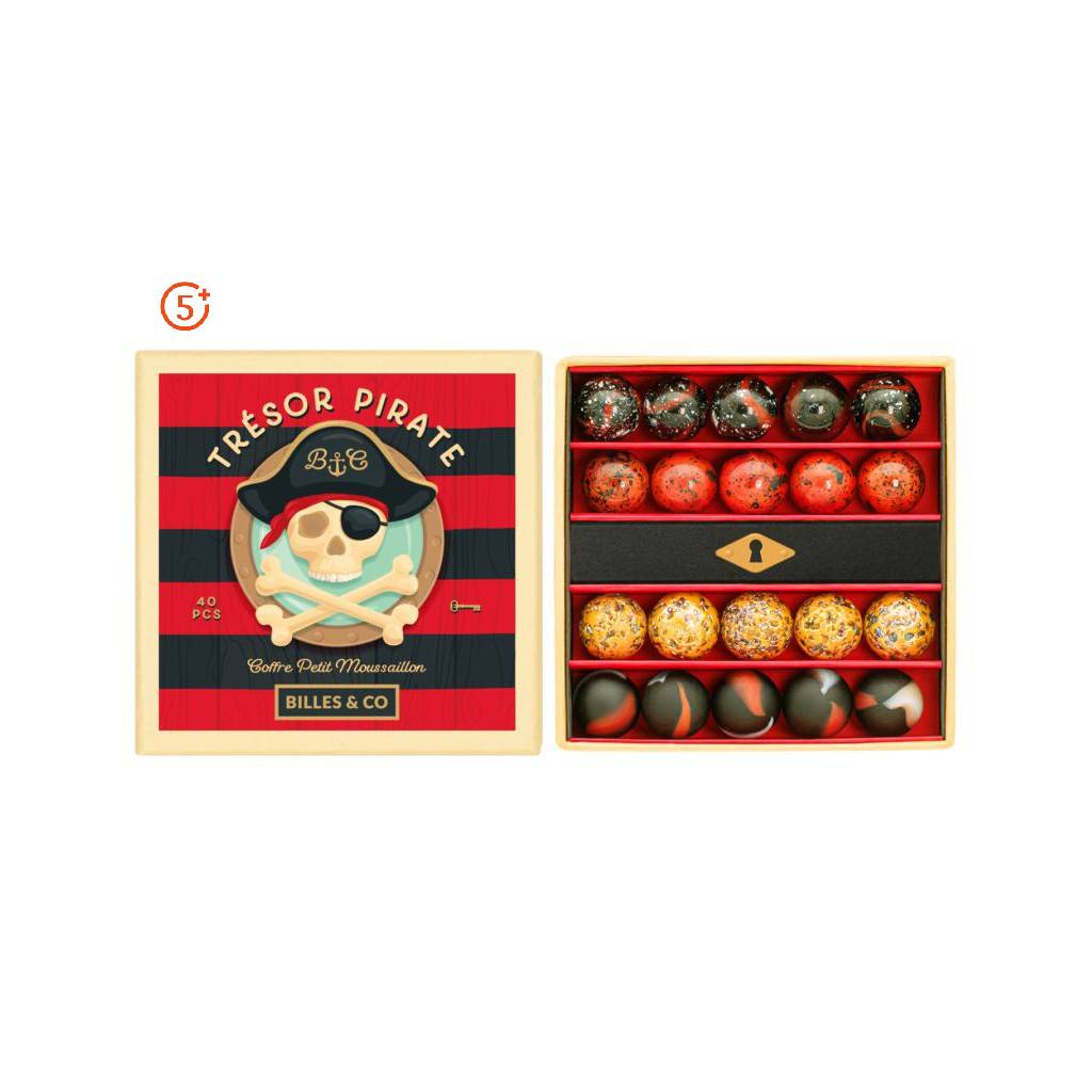 Pirate Treasure Marbles - Mini Box-Billes and Co-Modern Rascals