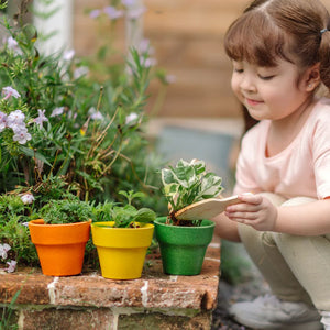 Plant Pots Trio-PlanToys-Modern Rascals