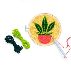 Plant Punch Needle Kit-Huckleberry-Modern Rascals