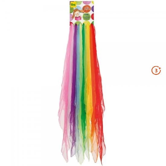 Play - Chiffon Cloths (130 x 130cm) 10 pcs-Erzi-Modern Rascals