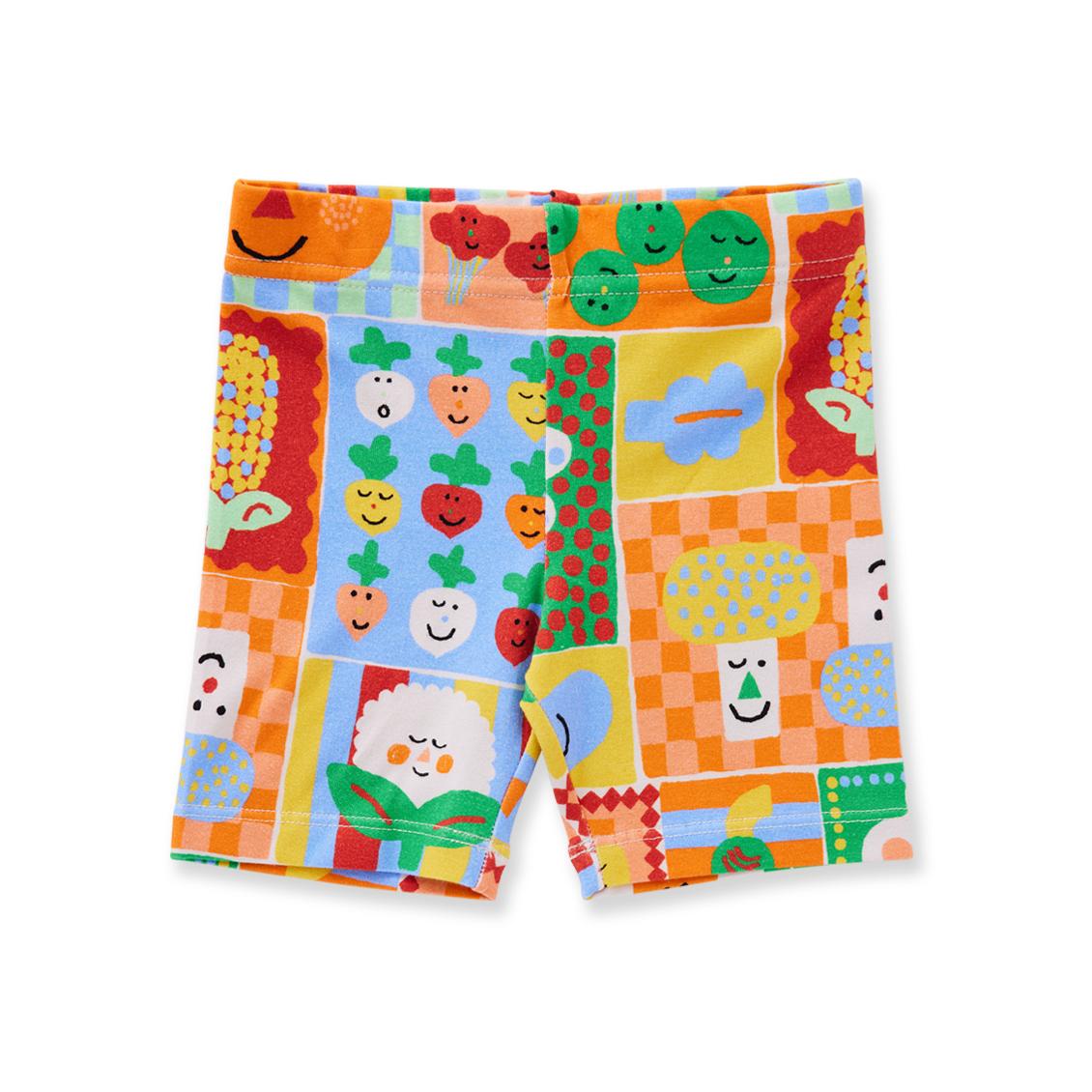Pocket Patch Bike Shorts - 2 Left Size 3 & 4 years-Halcyon Nights-Modern Rascals