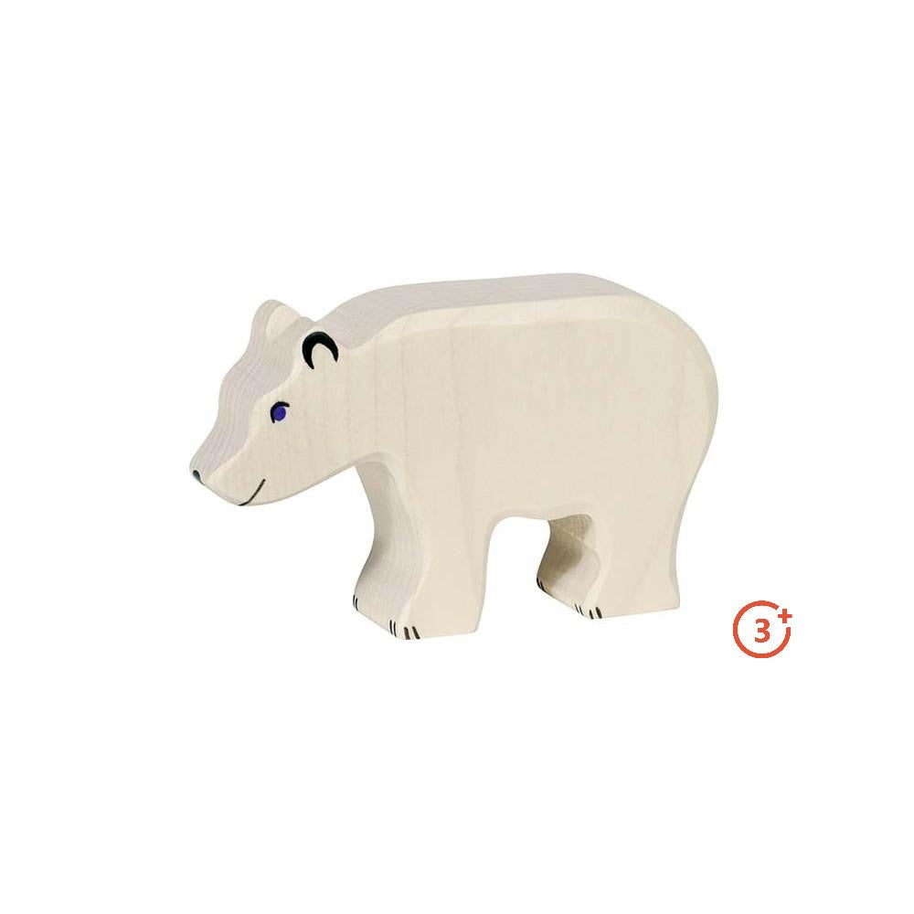 Polar Bear, Feeding-Holztiger-Modern Rascals