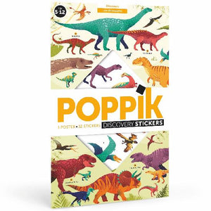 Poppik Discovery Poster - Dinosaurs-Poppik-Modern Rascals