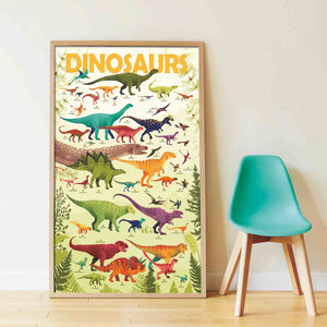 Poppik Discovery Poster - Dinosaurs-Poppik-Modern Rascals