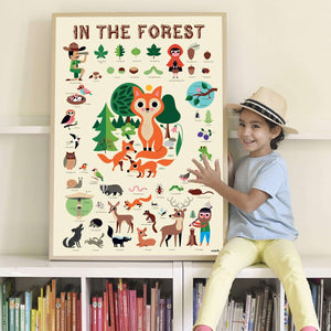 Poppik Discovery Poster - Forest-Poppik-Modern Rascals