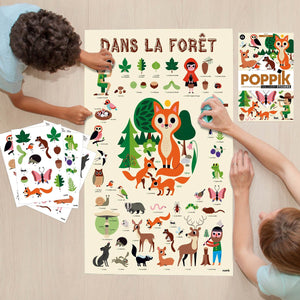 Poppik Discovery Poster - Forest-Poppik-Modern Rascals