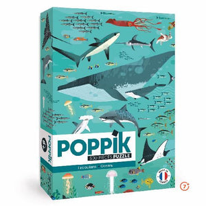 Poppik Discovery Puzzle - 500 pieces - Ocean-Poppik-Modern Rascals